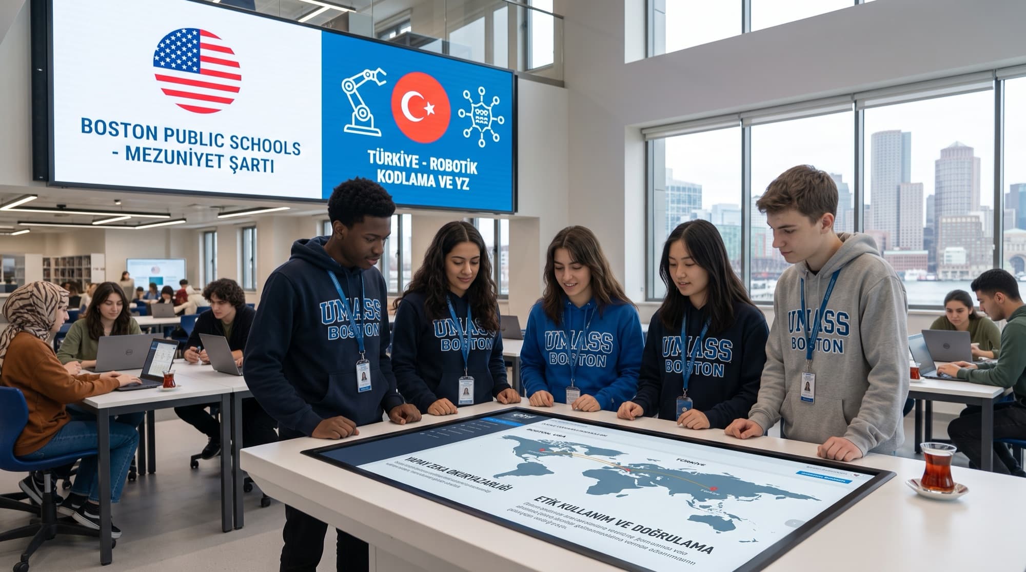 Boston'da Yapay Zeka Okuryazarlığı Artık Mezuniyet Şartı: ABD'den Bir İlk