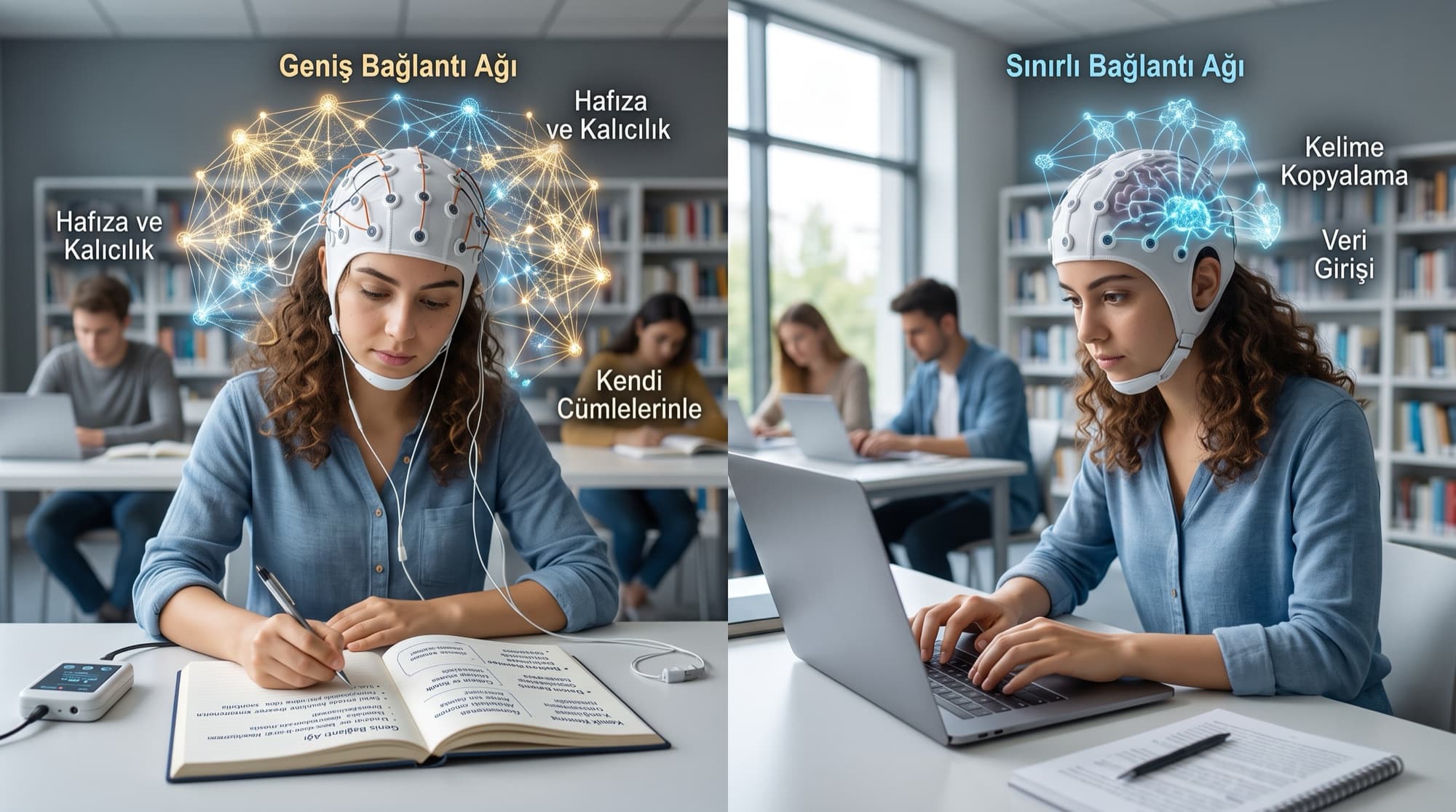 El Yazısı mı, Klavye mi? Beyin Taramaları Cevap Veriyor