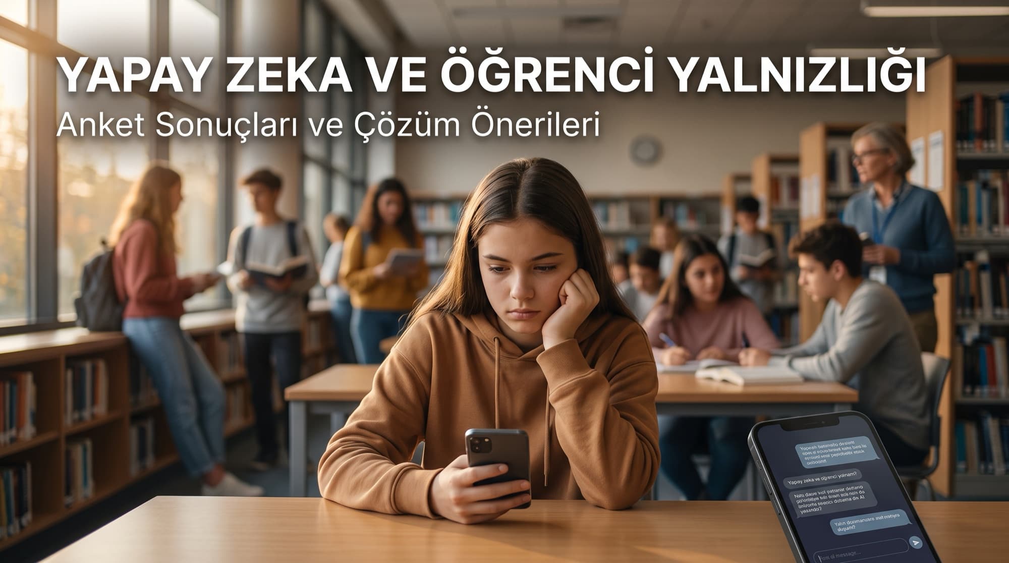 Yapay Zeka Sohbet Botları ve Öğrenci Yalnızlığı: 40 Bin Öğrencilik Araştırma