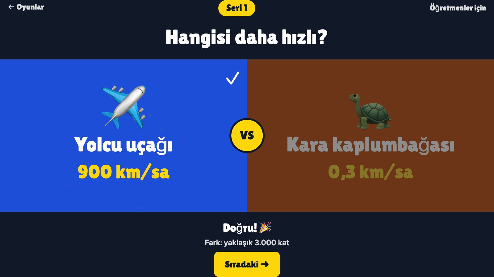 Hangisi Daha Fazla? Cevap açıldı